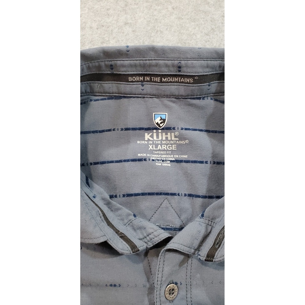 Kuhl Polo Shirt Large Tapered Fit - Picture 3 of 6